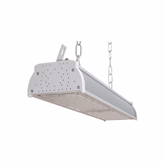 Luz lineal de gran altura de lúmenes, 120W, 4 pies, luz LED de gran altura para taller y almacén
