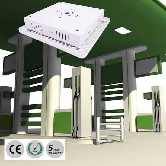 Luz LED de montaje integrada para gasolinera SMD de 100W